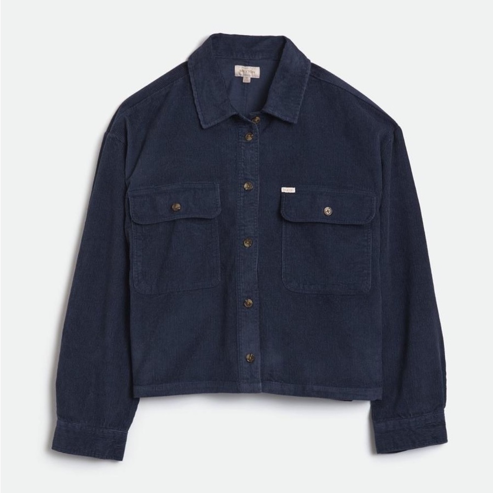 Brixton Womens Bowery Corduroy Jacket, Size L - Picture 1 of 3